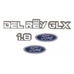 Kit Emblemas Del Rey GLX 1.8 